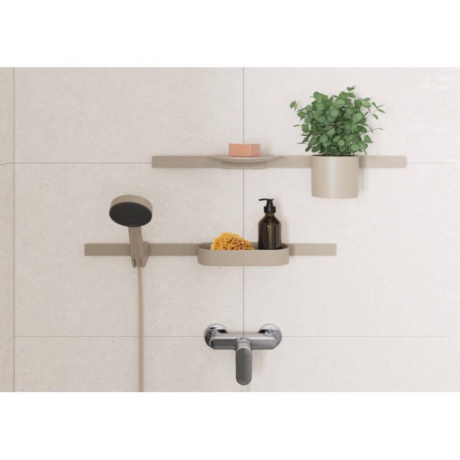 Штанга для душа hansgrohe WallStoris Planet Edition 70 см, песок 28911210