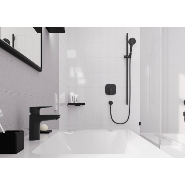 Смеситель hansgrohe Logis для душа 71605670 черный матовый