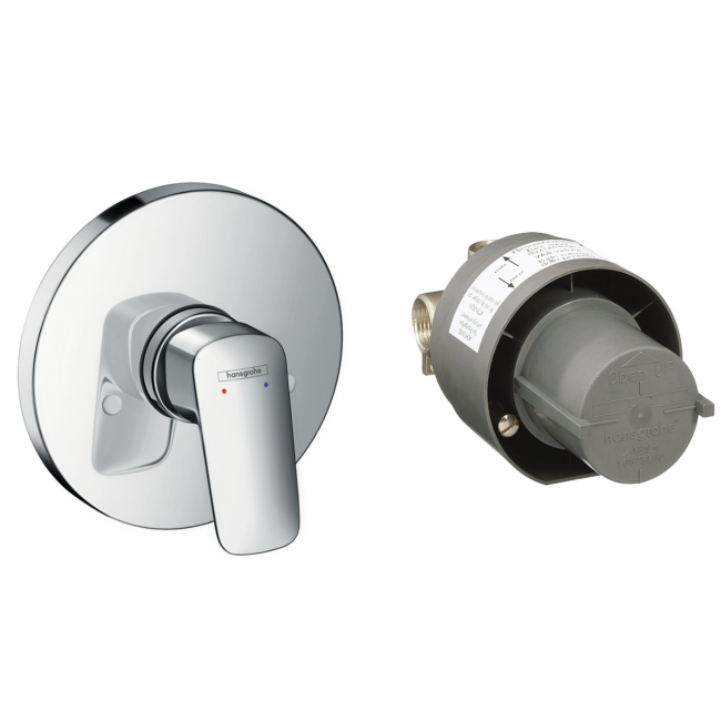 Змішувач hansgrohe Logis для душу з внушрішньою частиною 71666000 хром