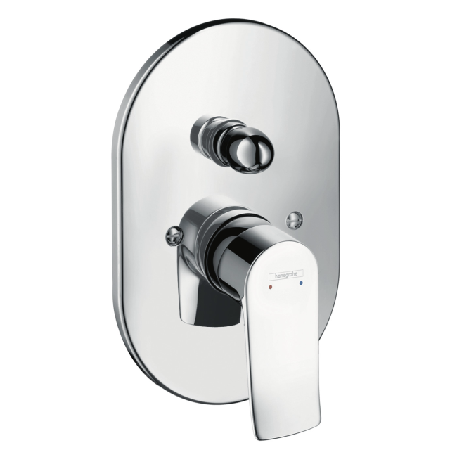 Змішувач hansgrohe Metris для ванни 31484000 хром