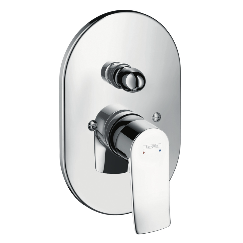 Змішувач hansgrohe Metris для ванни 31484000 хром