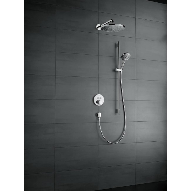Душевой набор hansgrohe Raindance Select S 120 3jet 26322400 белый/хром