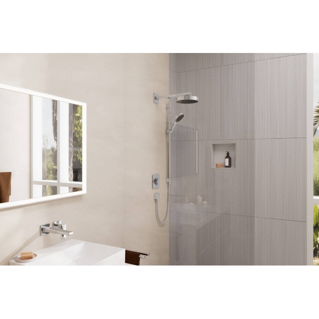 Душевой набор hansgrohe Rainfinity EcoSmart со штангой 90 см 28744000 хром