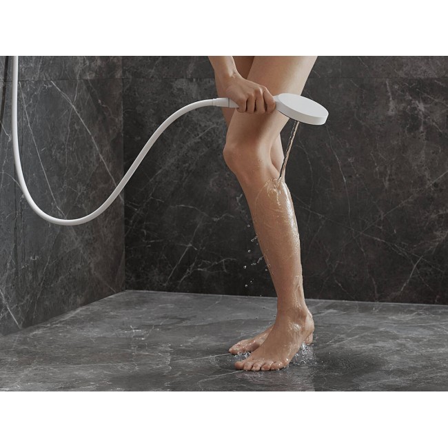 Душевой набор hansgrohe Rainfinity 130 3jet с душевым шлангом 125 см 26852700 матовый белый