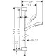 Душовий набір hansgrohe Crometta 100 Vario 65, білий/хром 26651400