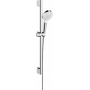 Душовий набір hansgrohe Crometta 1jet 65 см, білий/хром 26533400