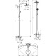 Душова система hansgrohe Croma 220 Showerpipe з термостатом 27223000 хром