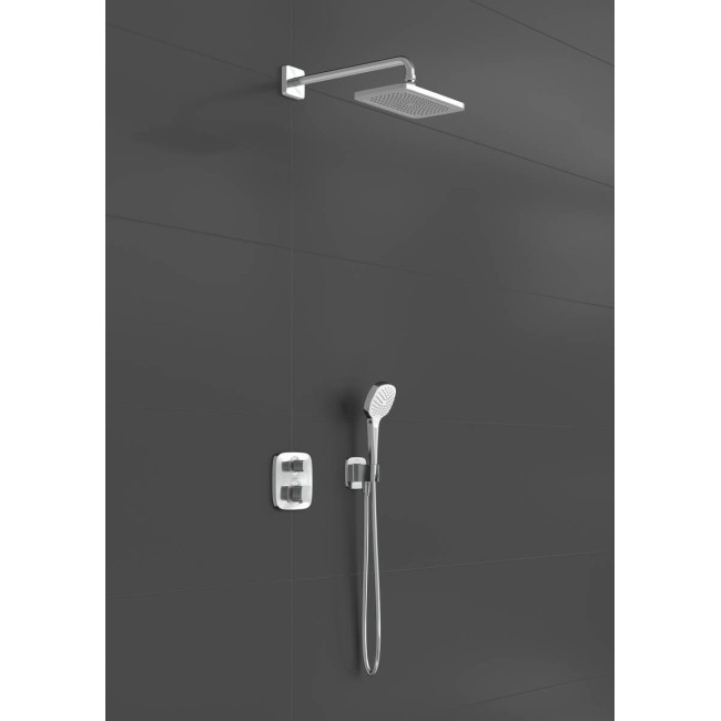 Душевая система hansgrohe Croma E 280 с термостатом 27953000 хром