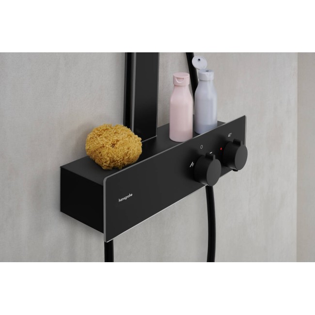 Душова система hansgrohe Rainfinity 360 1jet з термостатом 26853670 чорний матовий