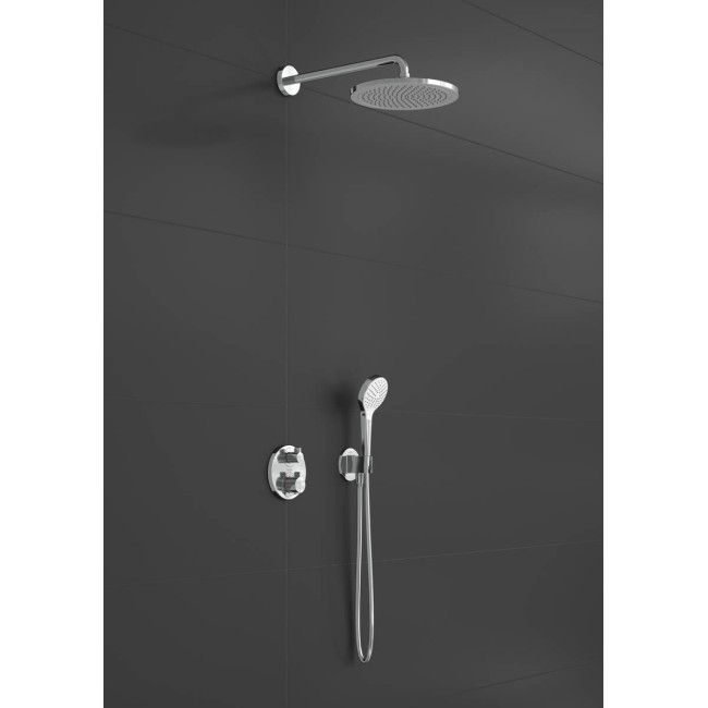 Душевая система hansgrohe Croma 280 Ecostat S с термостатом 27954000 хром