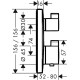 Душова система прихованого мантажу hansgrohe Thermostat / Raindance 23815000 хром