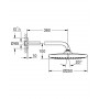 Grohe Grohtherm SmartControl Набор для комплектации душа с Tempesta 250 (26416SC1)