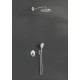 Душова система hansgrohe Raindance S 240 з термостатом PowderRain 27951000 хром