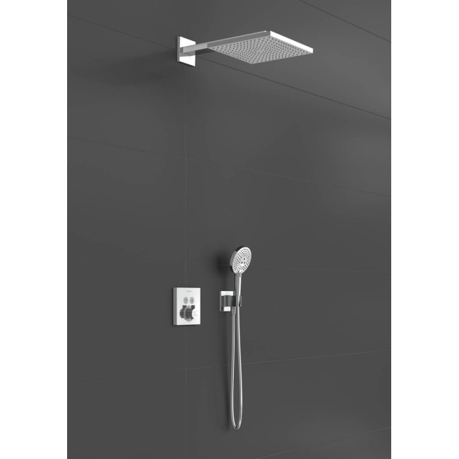 Душевая система hansgrohe Raindance E 300 с термостатом 27952000 хром