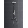 Душова система hansgrohe Vernis Shape Showerpipe 230 1jet з термостатом 26286670 чорний матовий