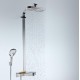 Душова система hansgrohe Raindance Select E 300 2jet Showerpipe з термостатом, білий/хром 27126400