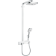 Душова система hansgrohe Raindance Select E 2jet EcoSmart 27283400 білий/хром