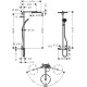 Душова система hansgrohe Raindance Select S 300 Showerpipe с термостатом 27114000 хром (пошкоджене пакування)