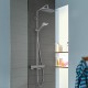 Душова система hansgrohe Croma E Showerpipe 280 1jet 27630000 з термостатом, хром