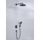 Душова система hansgrohe Croma 280 Ecostat S з термостатом 27961670 чорний матовий