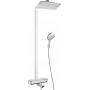 Душова система hansgrohe Raindance Select E 360 Showerpipe з термостатом для ванни, хром 27113000