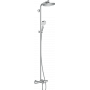 Душова система hansgrohe Crometta S 240 Showerpipe з термостатом 27320000 хром