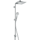 Душова система hansgrohe Crometta E 240 1jet Showerpipe Reno EcoSmart 27289000 хром