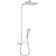 Душова система hansgroheRaindance E Showerpipe 360 1jet з комплектом для душа Select 300 27288400 білий/хром