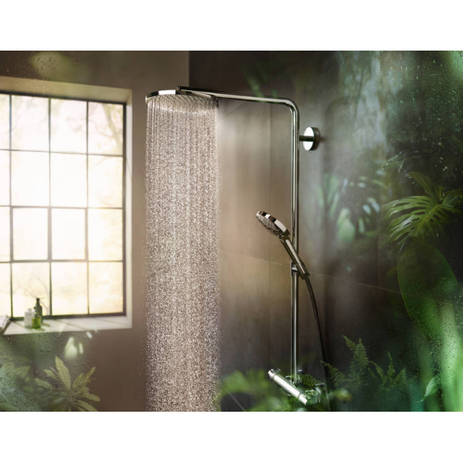 Душевая система hansgrohe Raindance S 240 1jet PowderRain c термостатом, 27633000 хром