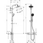Душова система hansgrohe Croma 160 Showerpipe з термостатом 27135000 хром