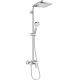 Душова система hansgrohe Crometta E 240 1jet Showerpipe 27284000 хром