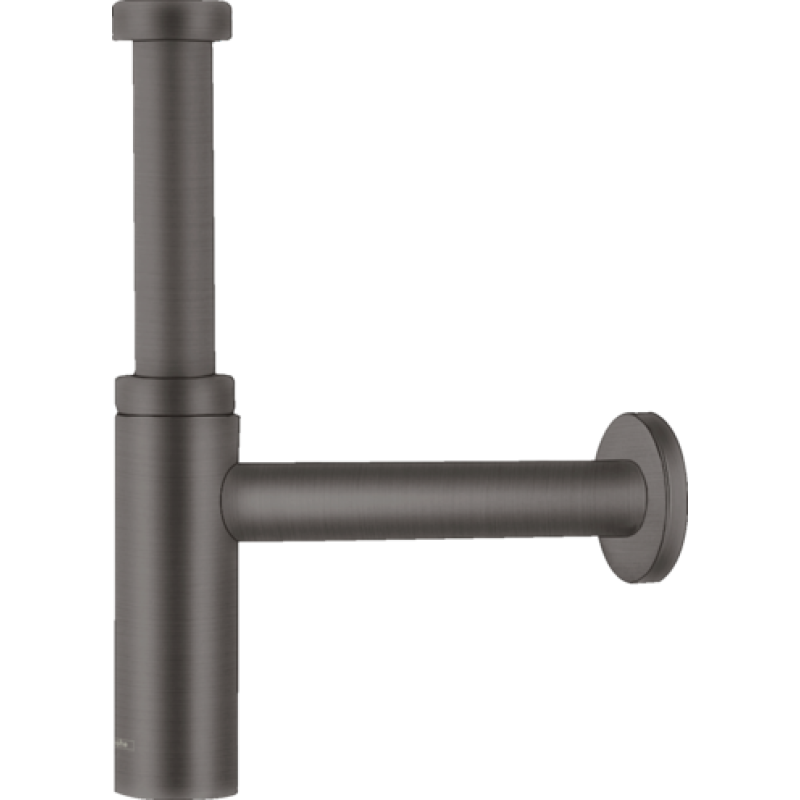 Сифон для раковини hansgrohe, матовий чорний матовий хром 52105340