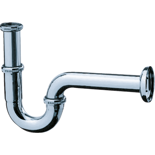 Сифон для раковины hansgrohe трубчатый, хром 53002000