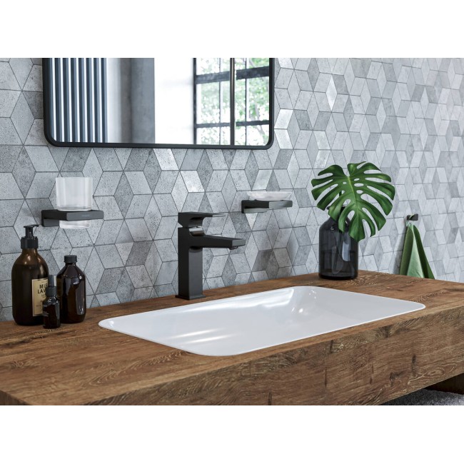 Мыльница hansgrohe AddStoris 41746670, черный матовый