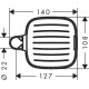 Мильниця hansgrohe Cassetta E 26519000