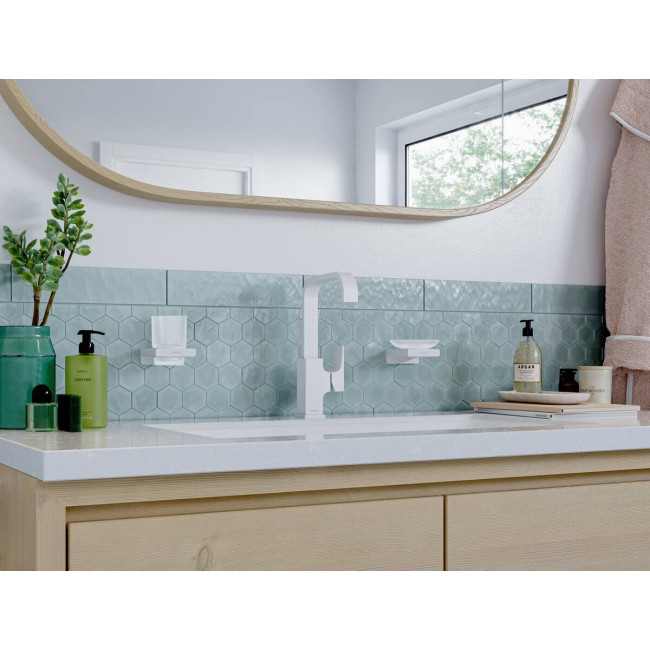 Мыльница hansgrohe AddStoris 41746340, черный матовый хром