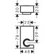 Тримач душу hansgrohe Porter E, білий матовий 28387700