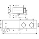 Термостат hansgrohe ShowerTablet 350 для душа, хром 13102000