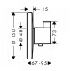 Термостат hansgrohe Ecostat S для душа 15755000