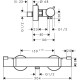 Термостат hansgrohe Ecostat Comfort білий матовий 13116700