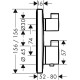 Термостат hansgrohe Ecostat Square для душа 15712000