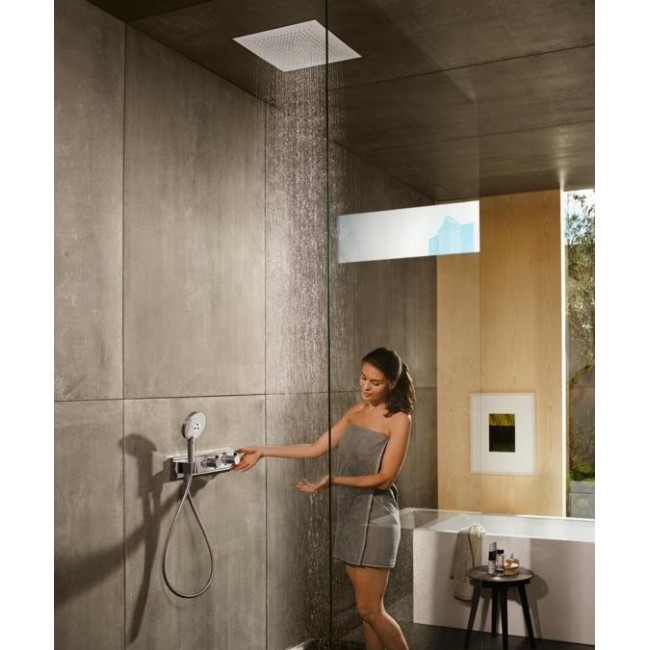 Термостат hansgrohe RainSelect для душа, чорний / хром 15355600
