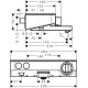 Термостат hansgrohe Ecostat Select для ванни 13151000 хром