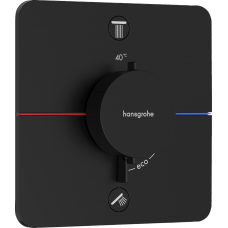 Термостат hansgrohe ShowerSelect Comfort Q для душа 15583670 чорний матовий