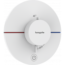 Термостат hansgrohe ShowerSelect Comfort S для душа 15562700 білий матовий