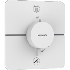 Термостат hansgrohe ShowerSelect Comfort Q для душа 15586700 білий матовий