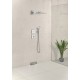 Термостат hansgrohe ShowerSelect Highflow для душа, білий скляний 15734400