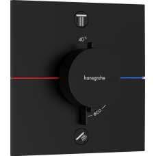 Термостат hansgrohe ShowerSelect Comfort E для душа 15578670 чорний матовий