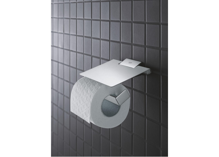Grohe Selection Cube Держатель туалетной бумаги с крышкой (40781000)