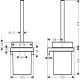 Набір для WC з тримачем hansgrohe AddStoris 41752140 бронза матовий